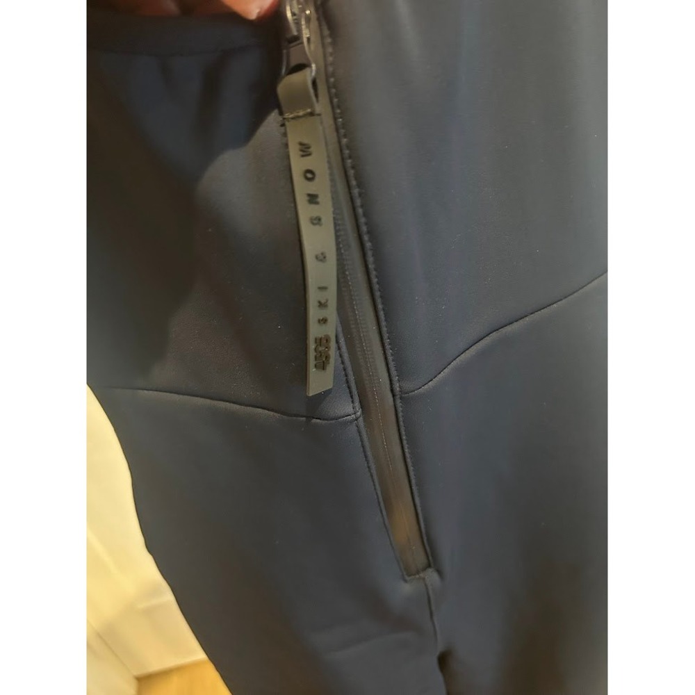 ASOS 4505 Ski Scoop Front All in One Navy With Zipper Stirrup Women's Size 2 - Picture 4 of 13
